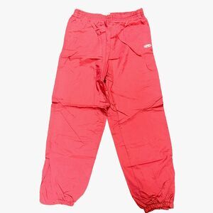 Vintage Rawlings Lined‎ Mens Xl Maroon Dark Red Track Nylon Windbreaker Pants